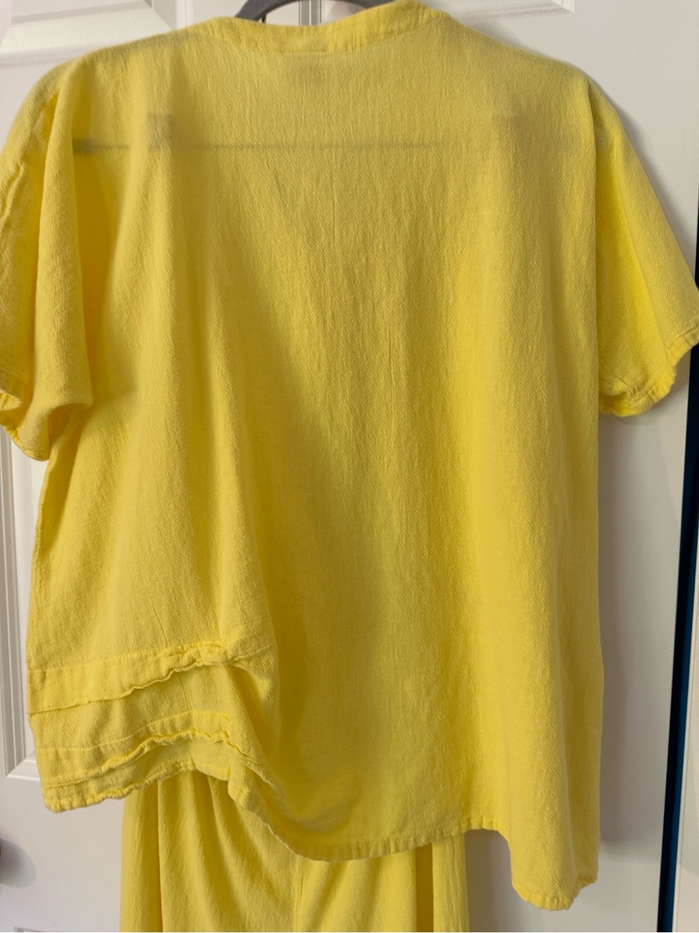 Oh My Gauze! Bright Yellow Lightweight Two-Piece Pantsuit - Picture 8 of 12